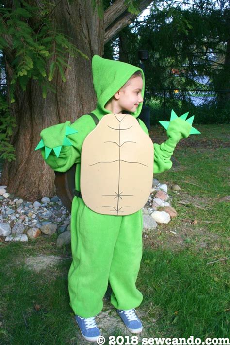 Sew Can Do Our Made At Home Turtle Costume
