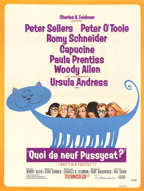 Whats New Pussycat Movie Poster Print 11 X 17 Item Movcf2893 Posterazzi
