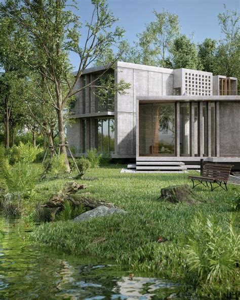 Wiggle House Ronen Bekerman 3d Architectural Visualization