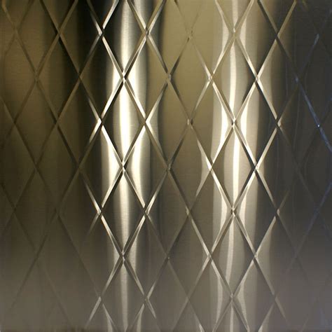 Stainless Steel Embossed Pattern Diamond Quilted Stainless Supply