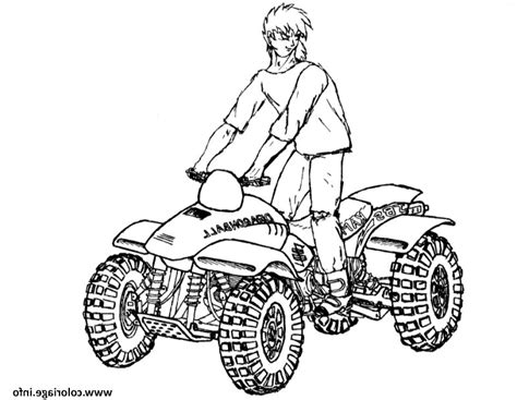 11 Beau De Coloriage De Quad Collection  Coloriage  Coloriage