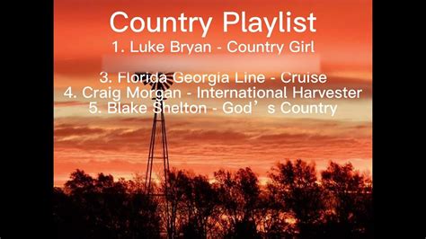Country Songs Playlist 5 Youtube
