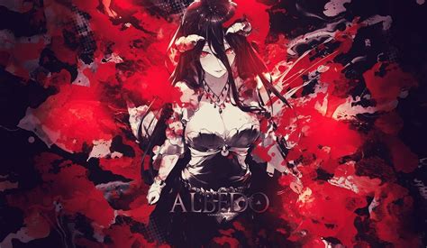 Overlord The Albedo Wallpaper By Deathtototoro On Deviantart Anime
