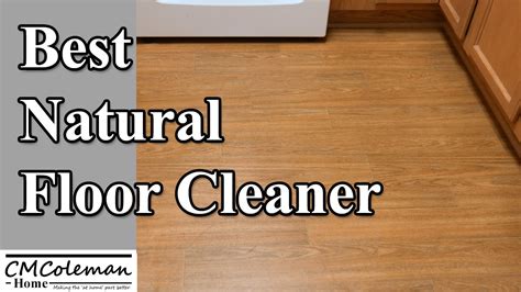 Homemade Natural Floor Cleaner Youtube