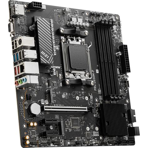 Msi Pro B650m P Am5 Micro Atx Motherboard B650mp Bandh Photo Video