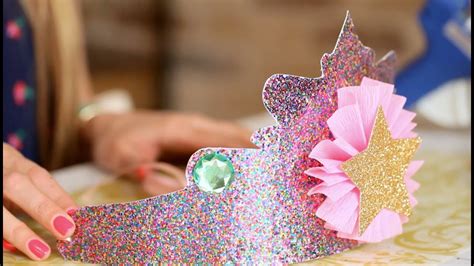A Birthday To Remember Diy Princess Crowns Youtube
