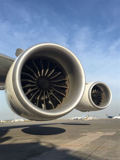 747 8 Engines Korean Air Engines Photo By Julio Lie Boeing Aircraft