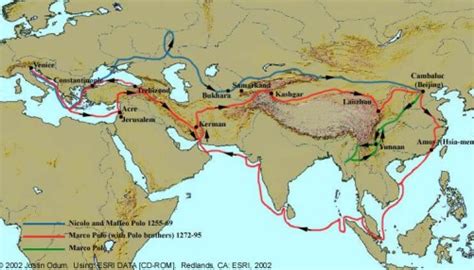 Map Monday Why Do We Remember Marco Polo