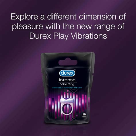 Buy Durex Intense Vibe Ring For Extra Pleasure For Men Women Compatible With Condoms Lubes