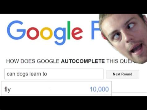 5 (no of queries) 0 4 0 2 1 4 0 5 1 8. Google Feud - Can Dogs Learn to Fly?! - YouTube