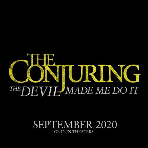 The point is blunted and yet more dangerous. 'The Conjuring 3' Title And Release Date Announced | Z103 ...