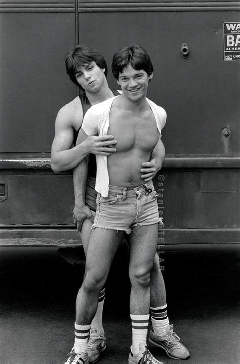 Michael And Frank Gay Pride Day NYC 1980 Stanley Stellar Pride
