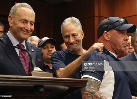 Jon Stewart Hugs 911 First Responder John Feal As Sen Charles News