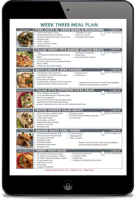 Sonya lalli, photo courtesy of ming joanis/a nerd's world. Table For Two Meal Planning eCookbook - Meal Planning Mommies | Meal planning, Weekly dinner ...