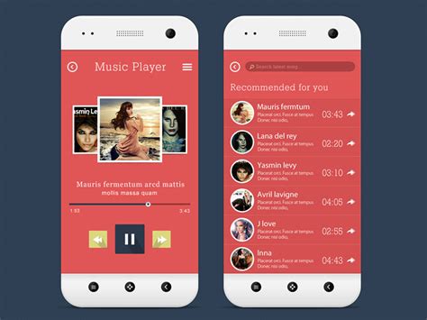 As music is all about a good experience, so by using the correct music player app on your iphone devices, you can easily start your personal concert anytime and anywhere. Music Player by Irshad on Dribbble