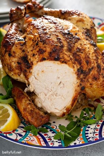 easy roast chicken belly full