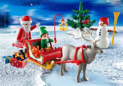 Playmobil Set 5956 Santa With Sleigh And Reindeer Klickypedia
