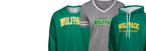 Greenbrier High School Wolfpack Apparel Store Prep Sportswear