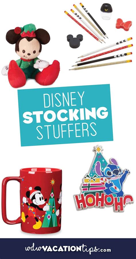 We've selected our top fun and inexpensive gifts that will fit perfectly into a stocking! Must Have Disney Stocking Stuffers • WDW Vacation Tips