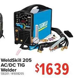 Weldskill Ac Dc Tig Welder Offer At Total Tools