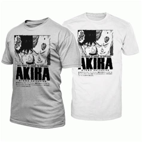 Akira Vs Tetsuo T Shirt Neo Tokyo No 5 Shirts Neo Tokyo Anime Shirt