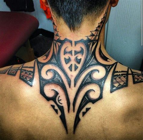 Triangle, circle, spiral, or line. So amazing! | Neck tattoo for guys, Back of neck tattoo ...
