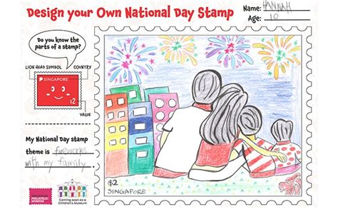 Design Your Own National Day Stamp And Stand A Chance To Win A Prize
