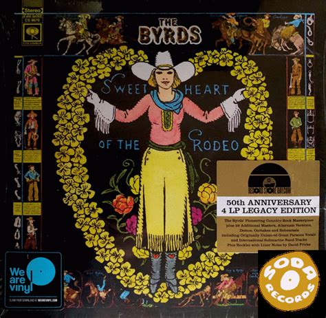 The Byrds Sweetheart Of The Rodeo 4 Lp Vinyl Soda Records