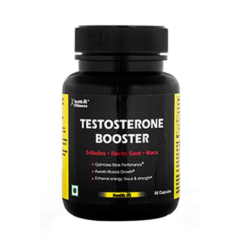 Buy Healthvit Testosterone Booster Supplement Boost Men Muscle Growth