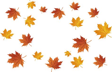 Transparent Fall Leaves Clipart Falling Leaves Outline Png Free Sexiz Pix