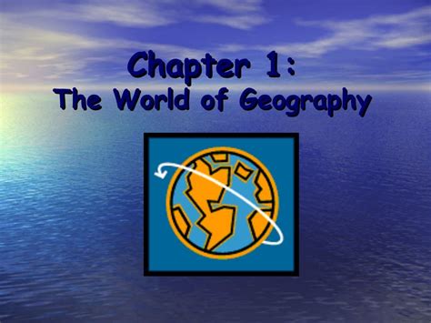 World Geography Intro Powerpoint
