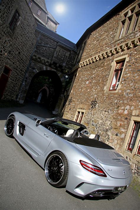 the inden design sls amg roadster borrasca packs thunder and lightning