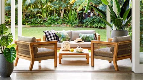 Outdoor furniture so luxe you'll want it for inside ...