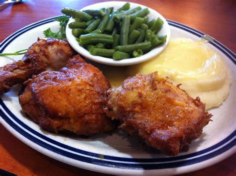 Add the paprika, 1/2 teaspoon salt, garlic powder, and onion powder to a small bowl and stir to combine. Fried chicken dinner with green beans and mashed potato ...