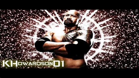 2012 Wwe The Rock Theme Song Electrifying By Jim Johnston Youtube