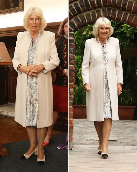 Since her marriage, camilla has been referred to as the duchess of cornwall, since the title princess of wales was seen as belonging to diana. Camilla, Duchess of Cornwall bares her legs in designer ...
