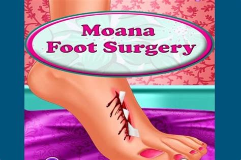 Moana Foot Surgery Doctor Games Play Online Free