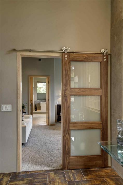 25 Gorgeous Barn Door Design Ideas Inside House — BreakPR | Wood doors