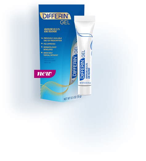 Differin Gel Now Available Over The Counter Differin Gel Acne