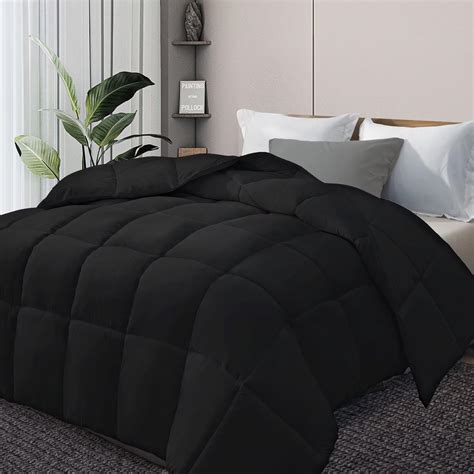 Downcool Comforters Oversize King Size Black All Season Duvet