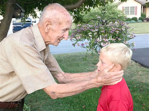 Contest Winner Captures Special Moment Between Great Grandfather Great