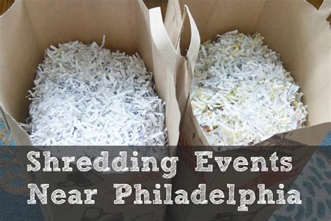 Shredding Events Near Philadelphia 2024