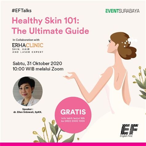 Ef Online Seminar Healthy Skin 101 The Ultimate Guide · Eventsurabaya