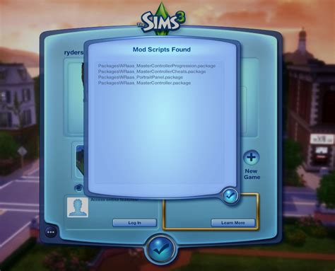 Mod The Sims Help Please About Nraas Master Control Sorry If