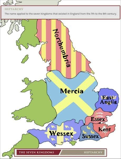 The 7 Former Kingdoms Of England Rmapporn