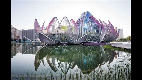 Amazing Building In China The Wujin Lotus Conference