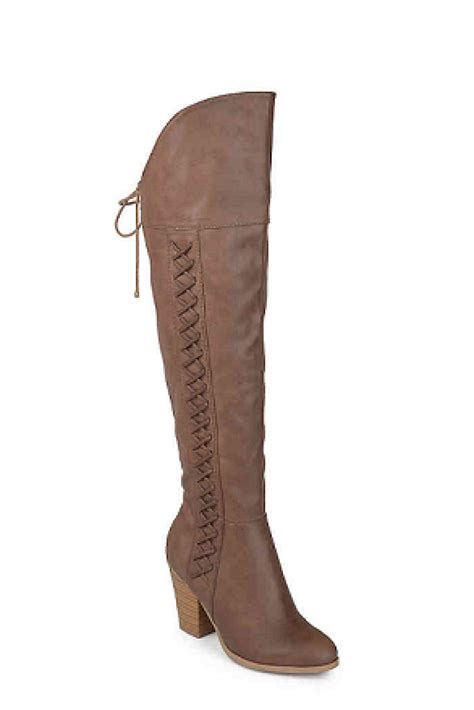 I Love These Cute Knee High Boots They Have That Cool Lace Up Look On