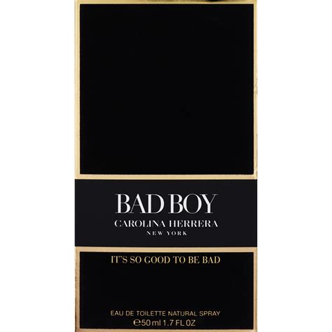 Bad Boy By Carolina Herrera New York Eau De Toilette 17 Oz Pick Up