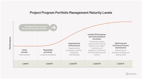 Project Program Portfolio Management Maturity Levels Okslides