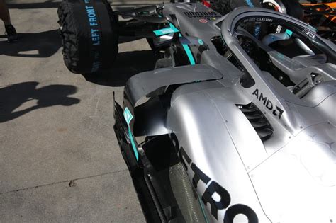 Mercedes F1 W11 Front Suspension Detail At Australian Gp High Res